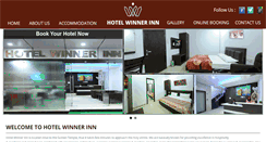 Desktop Screenshot of hotelwinnerinn.com